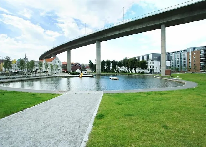 公寓 Spacious Waterfront With Free Parking - Upgraded 2024 斯塔万格